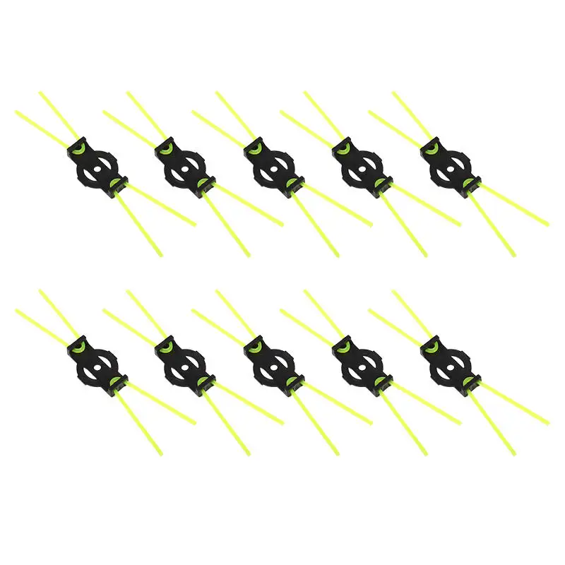 10pcs Simple Grass Rope Mower Accessories Wear Resistant Straw Rope Mower Head Replacement Garden Accessories Outdoor Tools