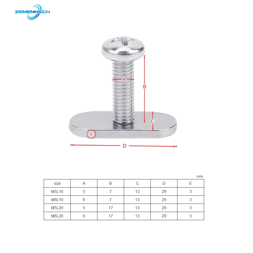 316 Stainless Steel Kayak Rail Track Screws Track Nuts Hardware Kayak Mounting Replacement Kit Boat Outdoor Tool Accessories Hot