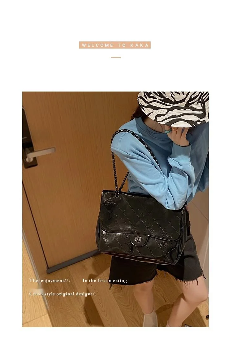 Women's Single Shoulder Bag Large Capacity Handbag Crossbody Bag_voghion.com