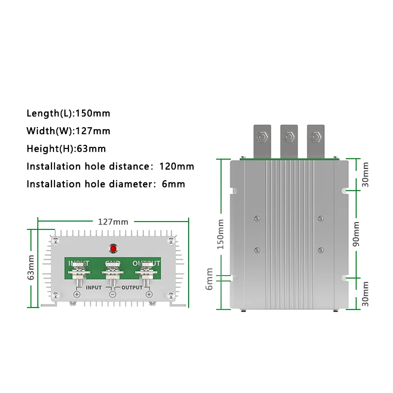 9-36V to 28V24V113.8V12V DC power converter 30-60V to 36V voltage regulator 12V24V 12V transformer inverter