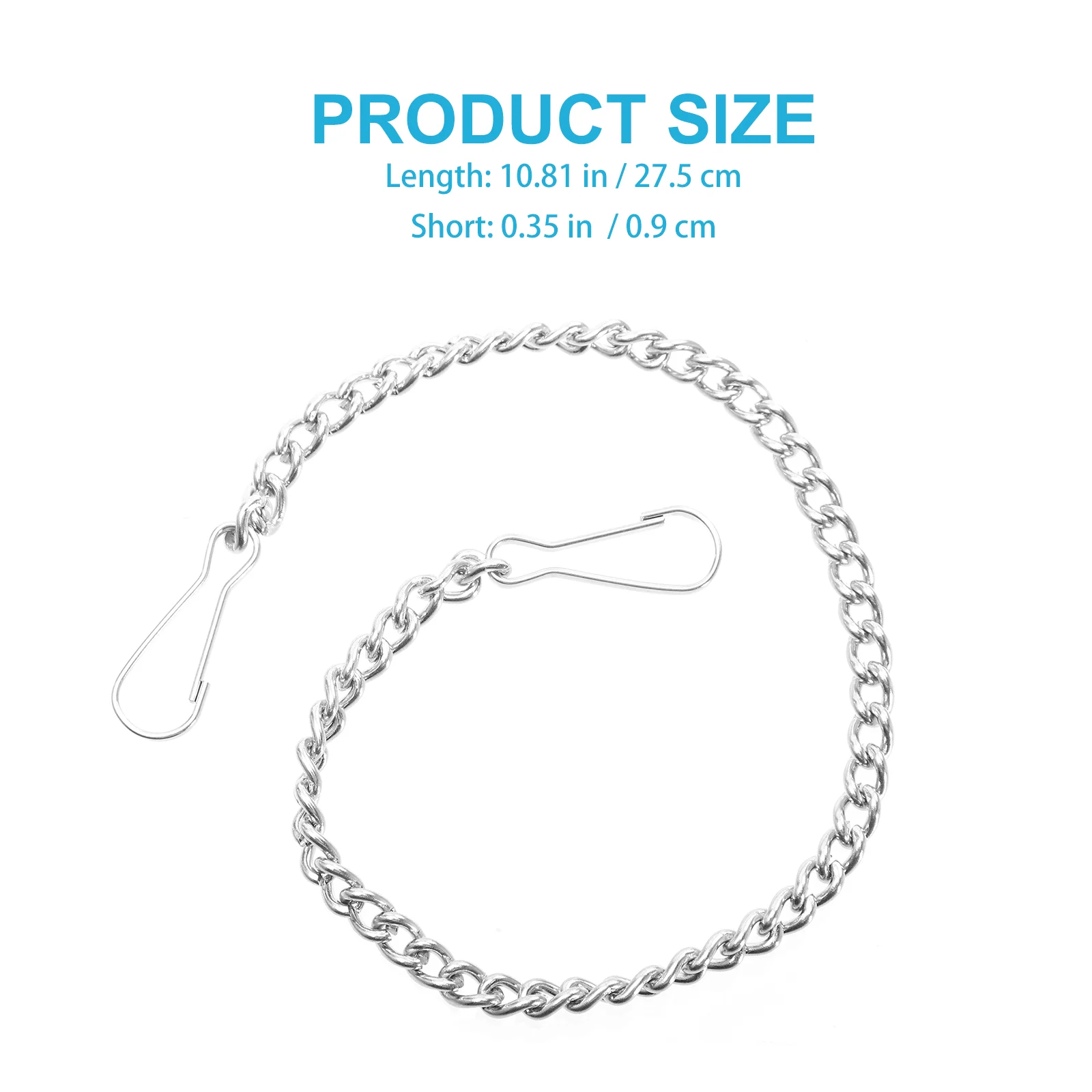 

6pcs Toilet Flapper Chain Replacement Stainless Steel Toilet Handle Lift Chains