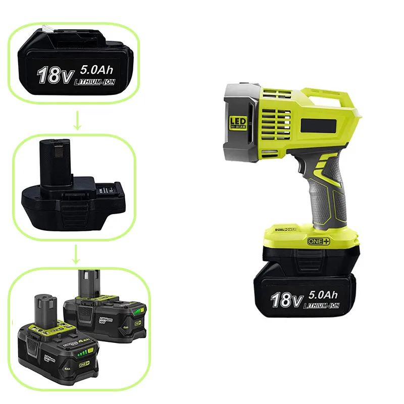Адаптер аккумулятора преобразователь для Makita 18V LXT