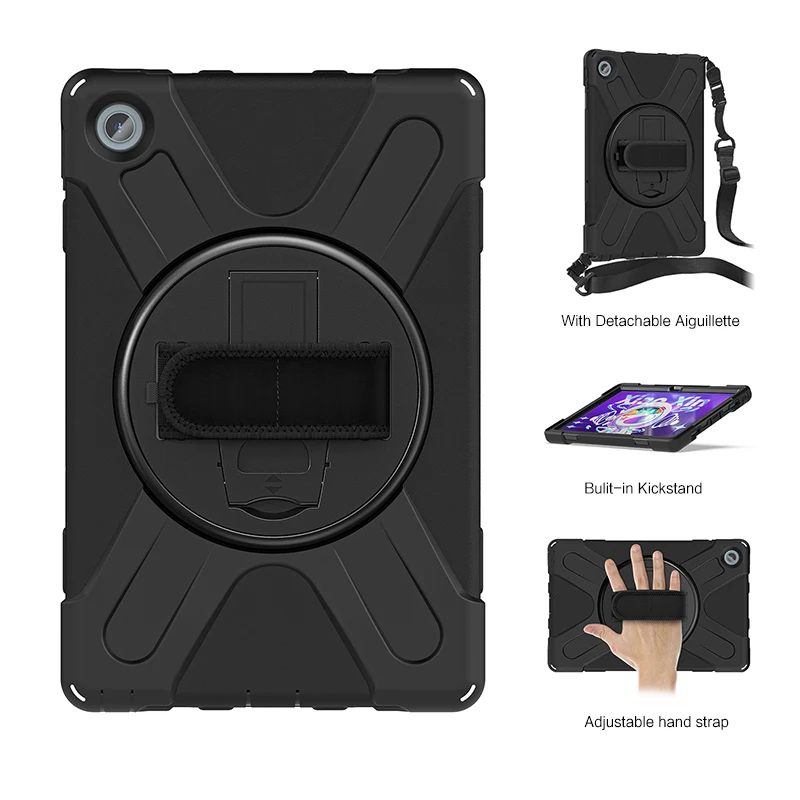 Capa à Prova de Choque Resistente para Lenovo Tab P12 10.6 Tb128fu Xiaoxin Pad 10.6 Tablet pc Capa de Silicone Kickstand 2023 - Imagem 4