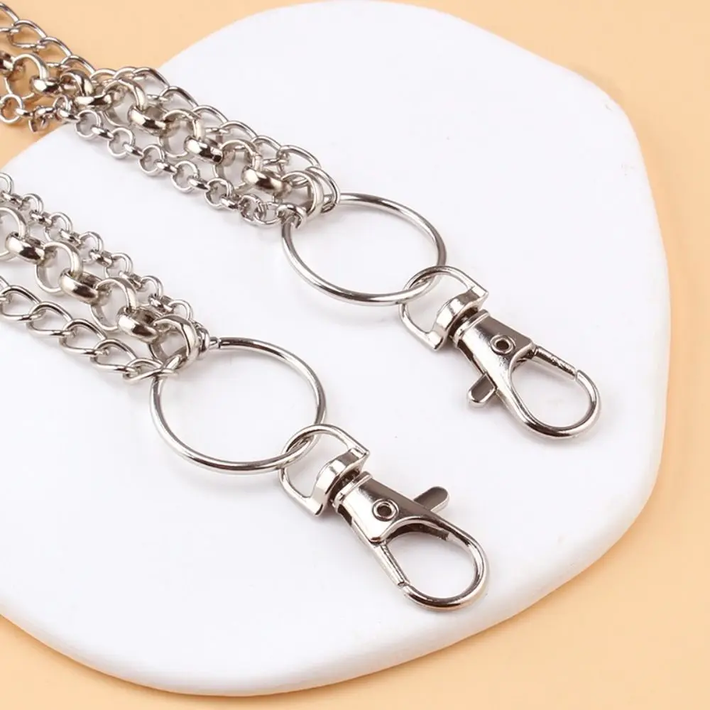 Fashion Gothic Waist Chain Hip Hop Metal Alloy Jeans Chain Y2K Harajuku Tassel Pendant Pant Chain For Women Man