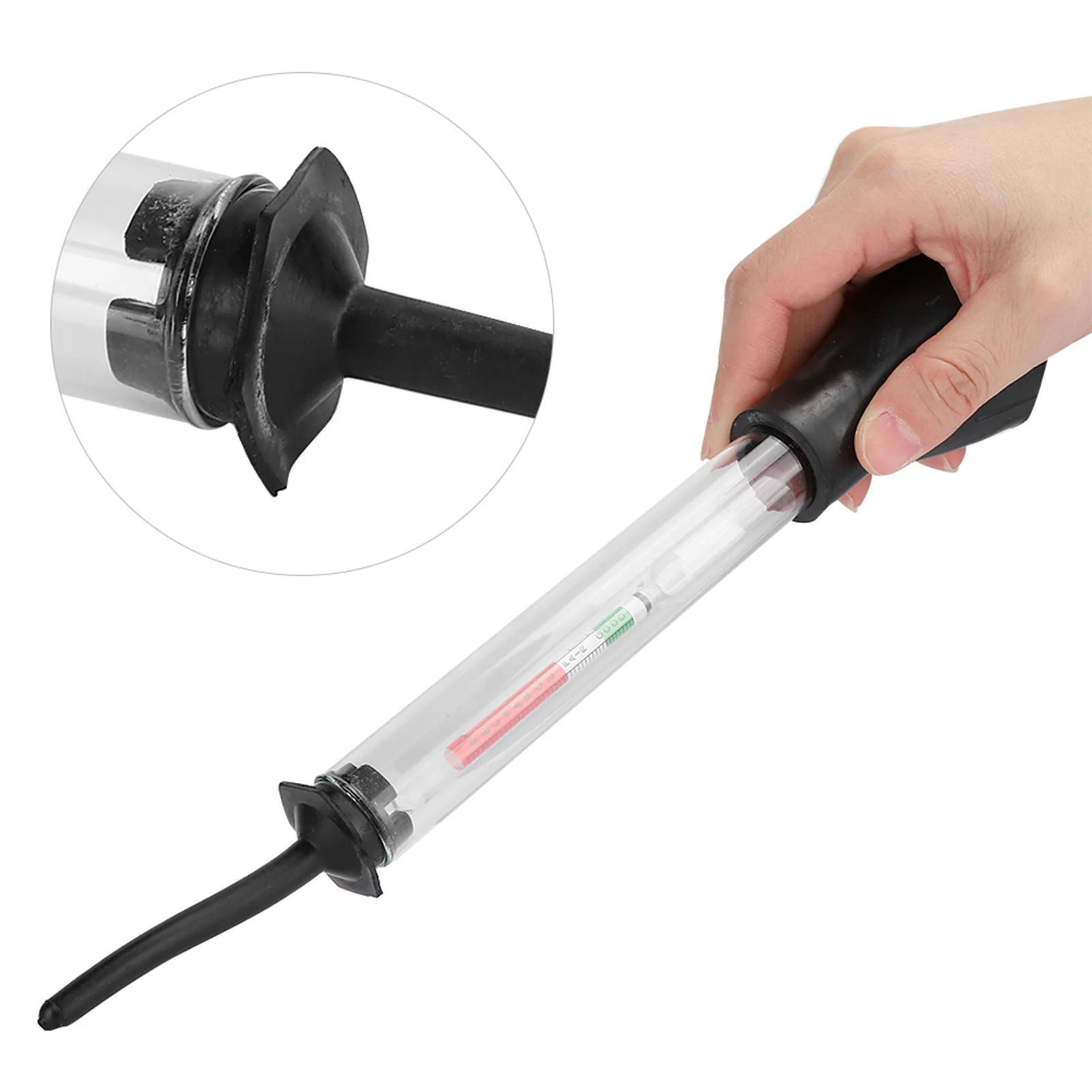 8in Battery Hydrometer Fast Dectection Electro Hydraulic Density Meter Car Repairing Tools