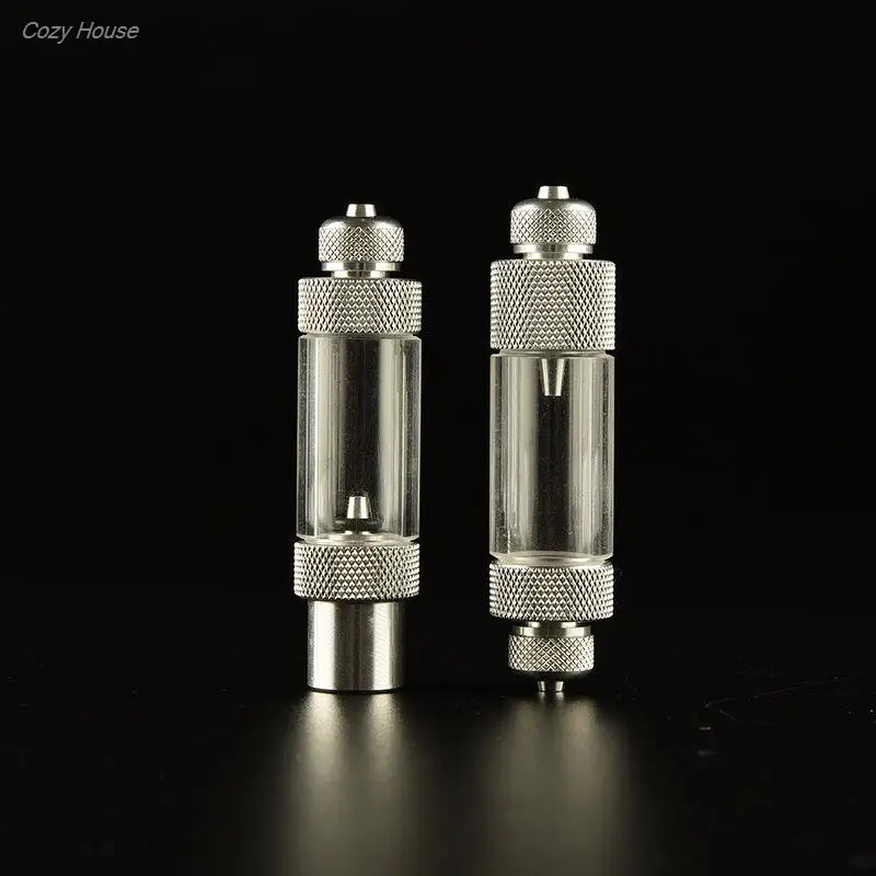 Aquarium CO2 Accessories CO2 Regulator Aquarium CO2 Diffuser CO2 Check Valve Dual-Head Single-Head Aquarium CO2 Bubble Counter Ozone Equipments Check Valve-Regulator Diffuser Reactor
