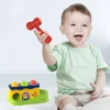 5Pcs/Set Knock Toys with Hammer, Track Rolling Ball Toy for Early Education,Hand-eye Coordination, Concentration Training Toy 6
