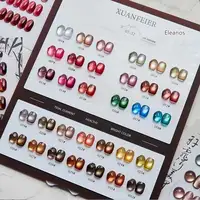 Eleanos High End 32PCS 9D Laser Magnetic Gel Nail Polish Set With Color Card Luxury Cat Eye Gel SoakOff UV LED Nail Varnish 15ml 1