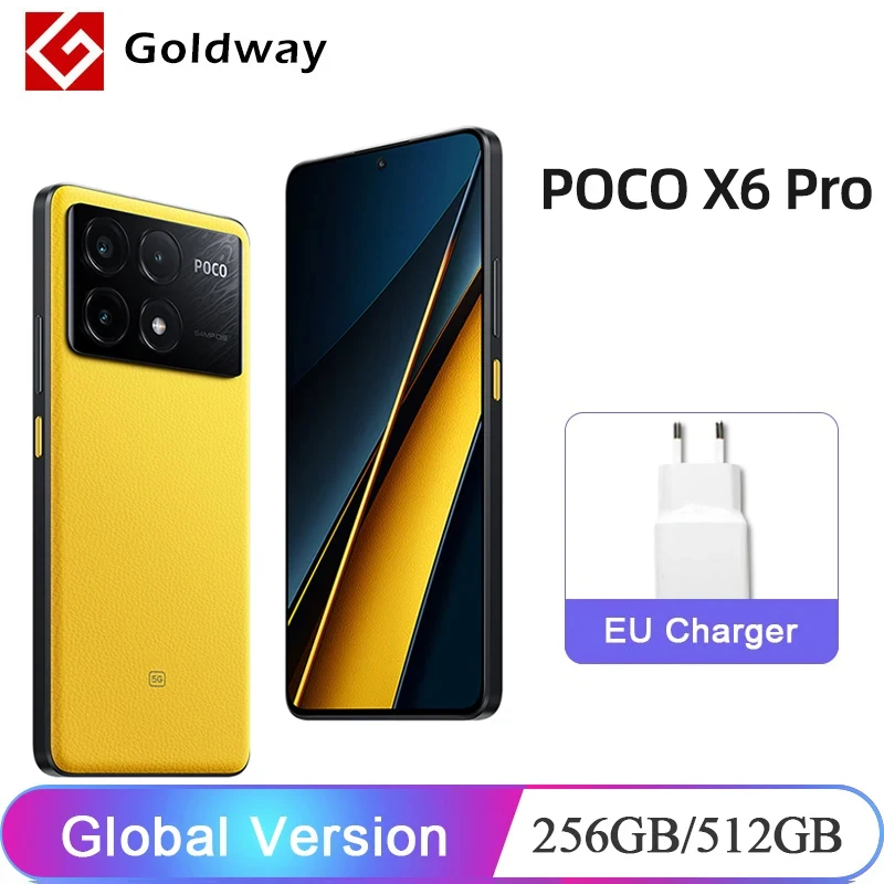 スマートフォン本体 POCO X6 Pro 5G 512GB Amazon.com: Xiaomi Poco X6 PRO 5G + 4G LTE Global Unlocked