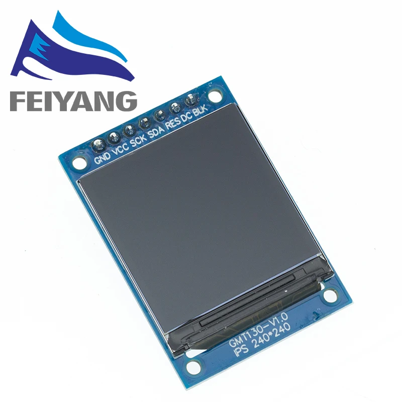 LCD Display Module TFT Display 0.96 1.3 1.44 1.77 1.8 2.0 2.4 Inch IPS 7P SPI HD 65K Full Color LCD Module ST7735 Drive IC For Arduino