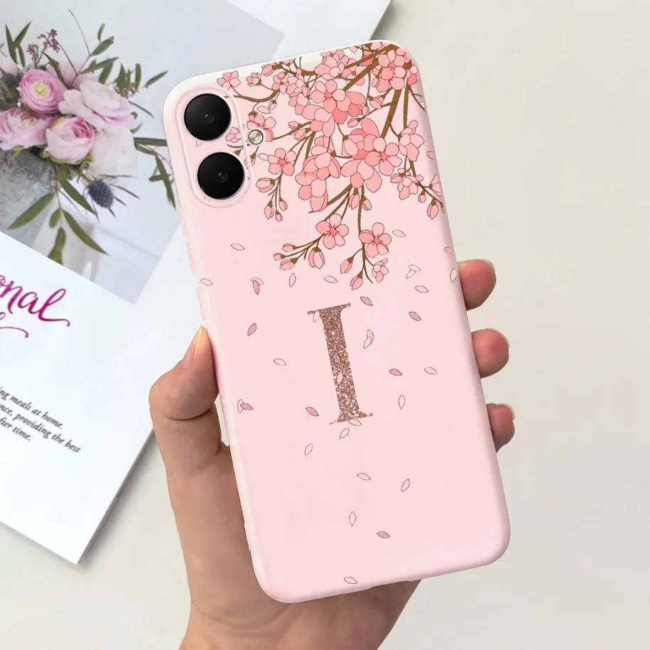 Cute Letters Crown Design Soft Phone Case Cover