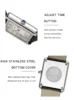 Sanda 1108 New Roman Scale Couple Quartz Watch Belt Fashionable Trend Waterproof Simple Creative Quartz Men's and Women's Watch 6