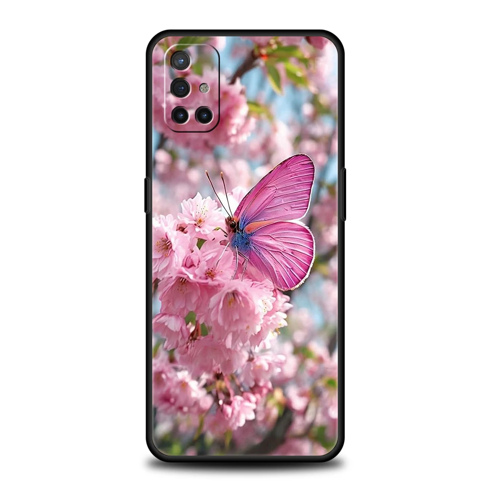 Floral and Butterfly Design Phone Case Cover