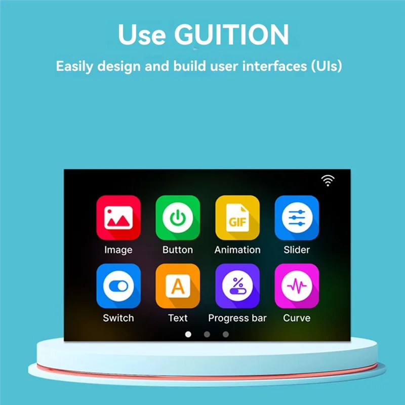 J1UL1N D121BBV ���� ���� 7 ��ġ IPS �뷮 �� ��ġ ��ũ�� �º��� ���� GUITION ���� ���̾� ����Ʈ���� 400Mhz