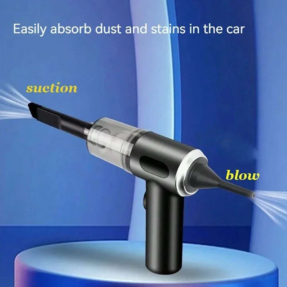 3 In 1 Integrated Suction And Blowing Vacuum Combination Vacuum Cleaner USB Charging Small Car Household Cleaner vacuum cleaner handheld vacuum cleaner wireless vacuum cleaner portable vacuum cleaner