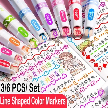 Kawaii Flower Highlighters Set 1