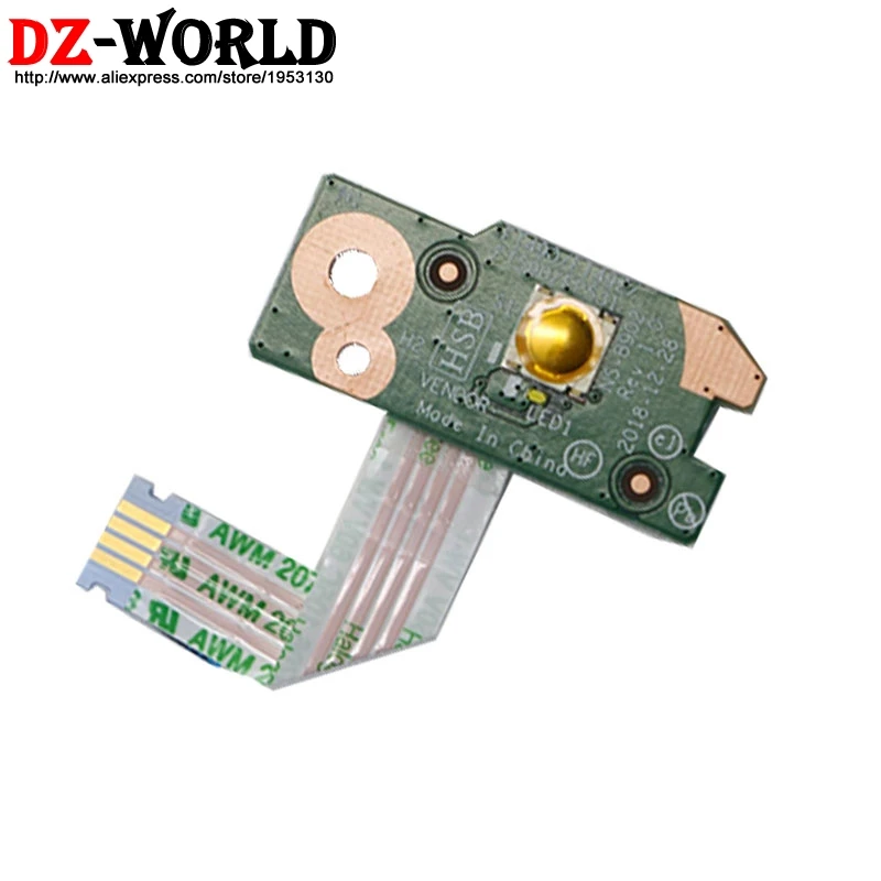 Новая оригинальная плата кнопки питания для ноутбука Lenovo Thinkpad T490 P43S T14 P14s Gen1