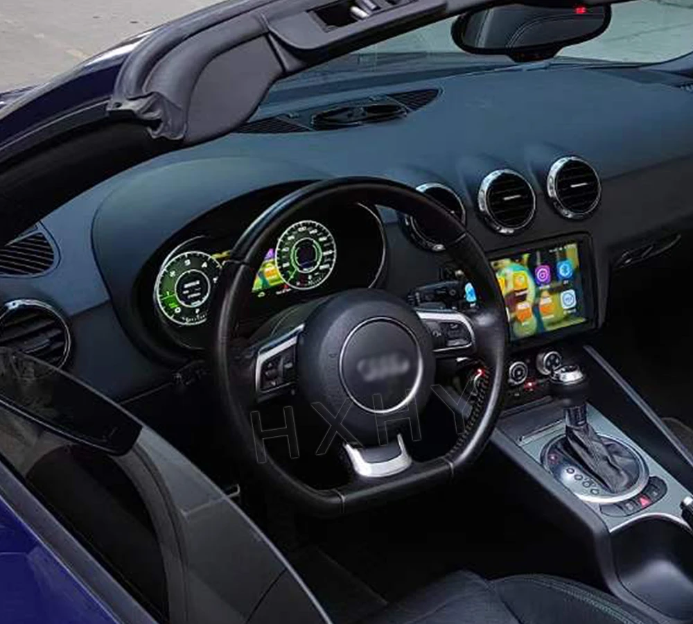 Car LCD Digital Cluster Virtual Cockpit SpeedMeter Dash For Audi TT 2008-2014 Sc