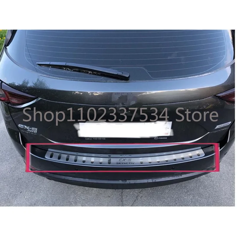 Rear Bumper Protector Trim Door Sill Scuff Cover Plate Accessories