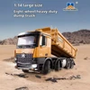 Huina 1/14 536 Rc Car Heavy Construction Dump Trucks 12-Channel Alloy 2.4g Remote Control Full Scale Simulated Sound 3