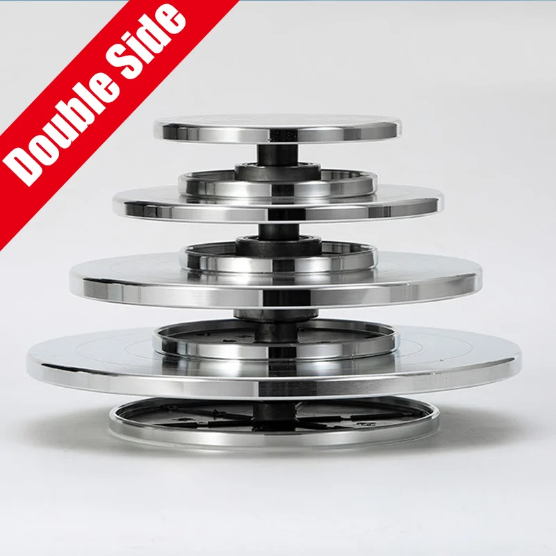 DoubleSideSculptureTurntableClaySculptureHandmadeModelTurntable