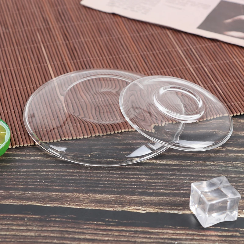 Glass Saucer Heat Resistant For Tea Coffee Drink Cups Mug 1pc
