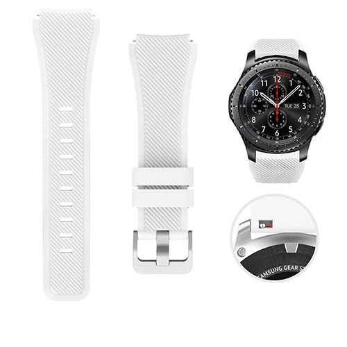 ตัวเลือกสินค้า สายซิลิโคนนาฬิกาสมาร์ทวอช รองรับ Samsung Galaxy Watch 3/4/5 และ Huawei GT 2