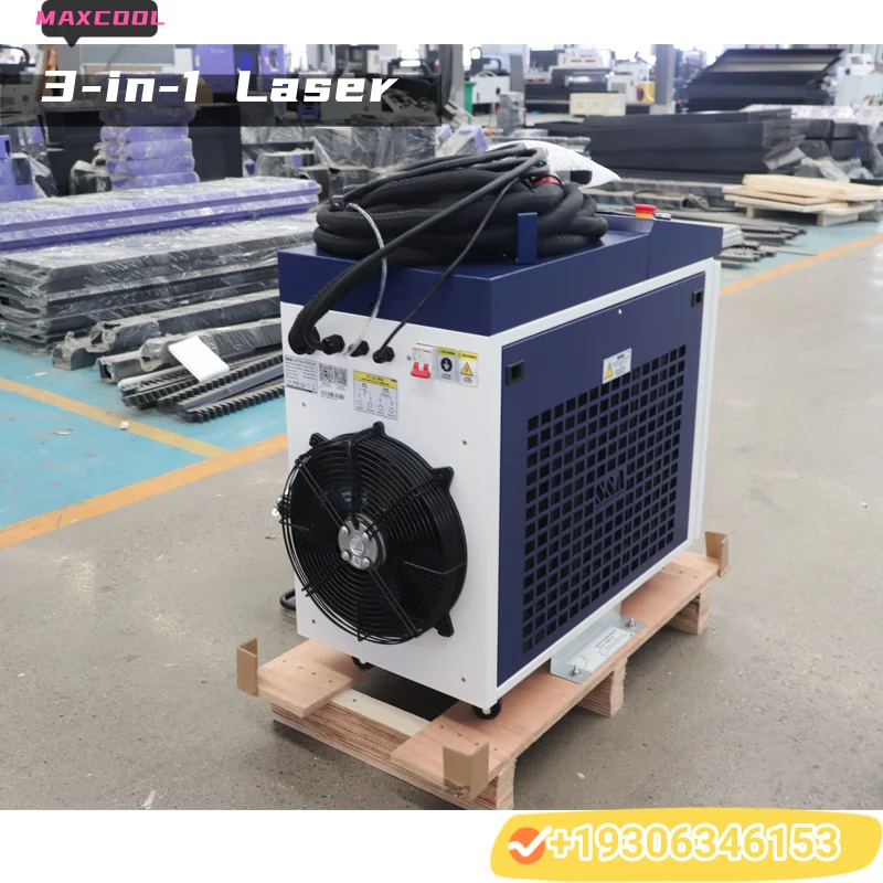 Continuous Laser Cleaning Welding Cutting Machine 1500watt 2000watt Raycus Lazer Rust Remover for Metal Sheet лазерная сварка 4