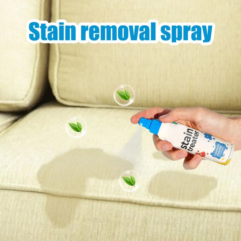 Spray in use