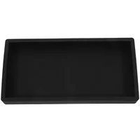 White Marble Silicone Bathroom Storage Tray Vanity Counter Decorative Kitchen Sink Soap Bottle ganizer Trays For Garden Storage 2