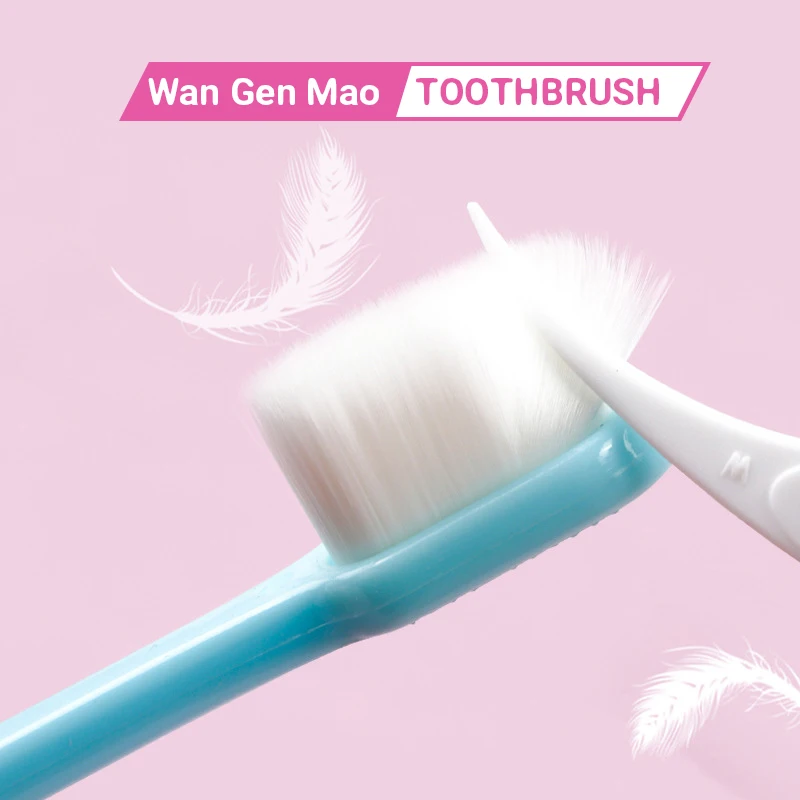 

Well Soft Micro-nanoToothbrush Slim Small-head Toothbrush Suitable For Adults With Fragile Gums Oral Deep Cleaning Teeth Care