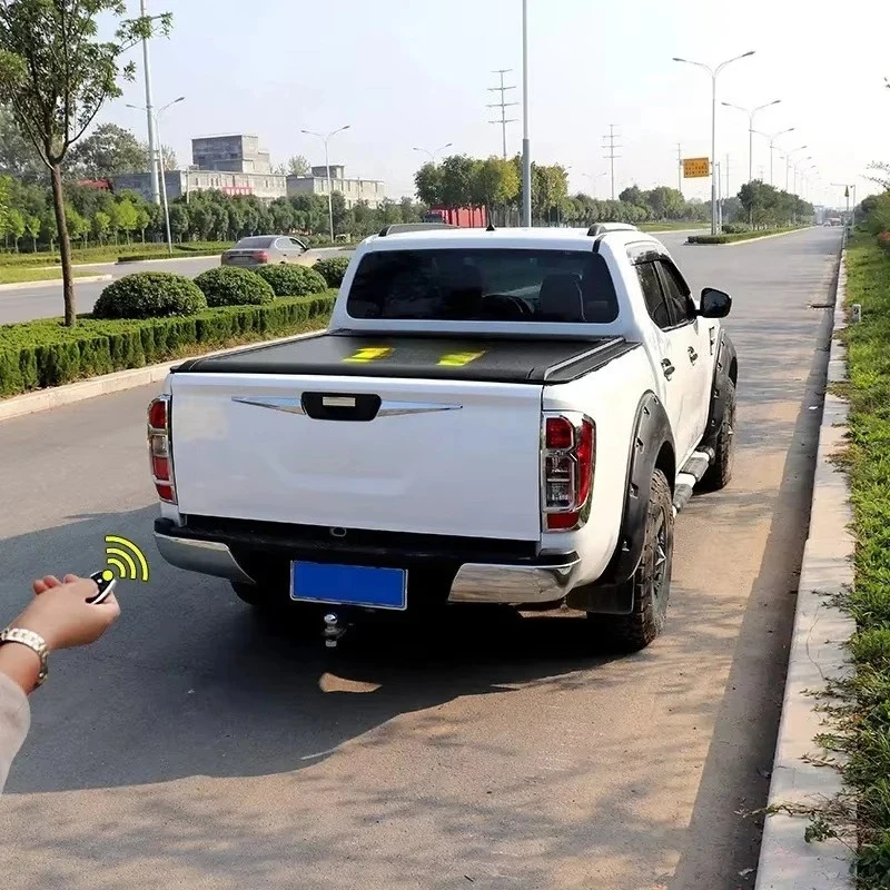 고품질 전동 개폐식 토너 커버, F150, 레인저 T6 T7 T8, 아마록 및 툰드라용 알루미늄 하드 베드 리드