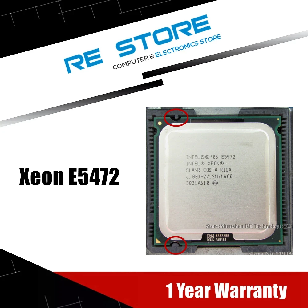 Intel processador xeon quad core, processador de cpu intel xeon e5472 3 ...