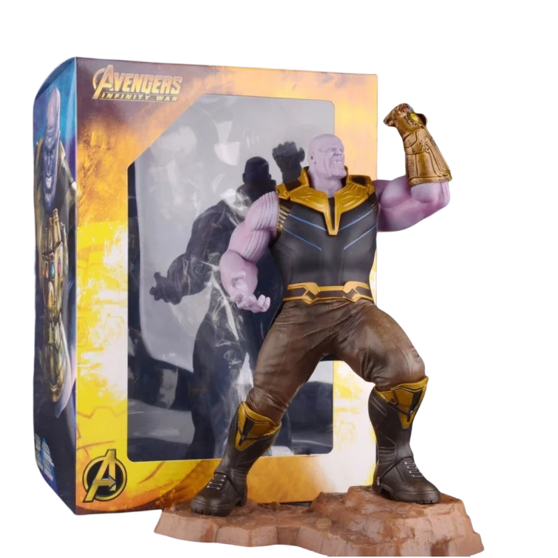 

Marvel movie Avengers Thanos Infinity Gloves collectible figure ornaments doll model personalized toys creative holiday gifts