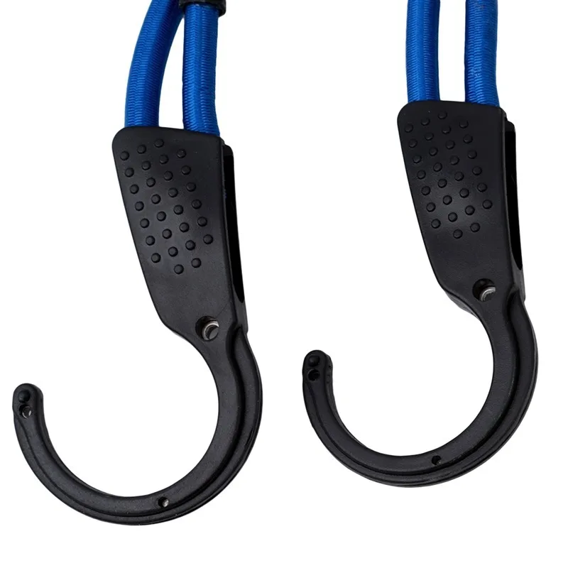 1.5M Adjustable Tension Belt Elastic Strap Car Clothesline Hook Cargo Luggage Lashing Buckle Rope For Motorcycle Travel ﻿