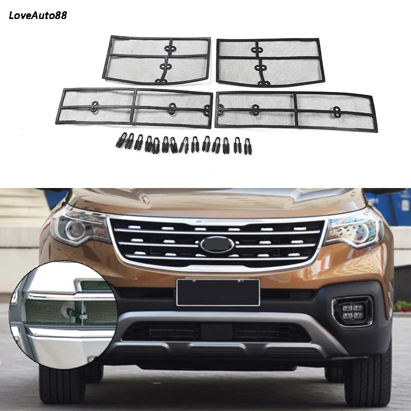 

Car Insect Screening Mesh Front Grille Insert Net Front Insect Mesh Net Grille for KIA Sportage QL 2017 2018 2019 2020 2021