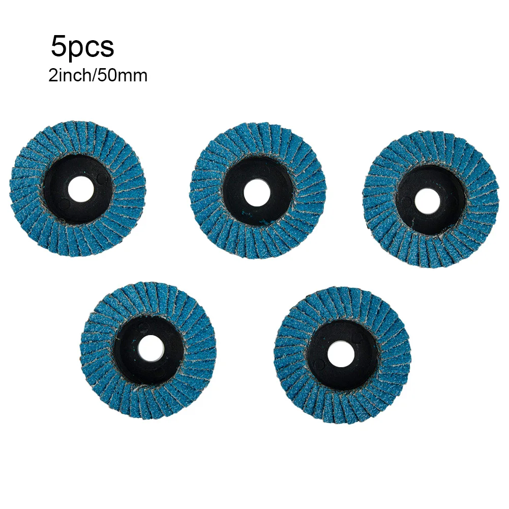 

5PCS 50mm 2inch Grinding Wheels Flap Discs Sanding Disc Grinding Wheels Blades For Angle Grinder Wood Abrasive Tool