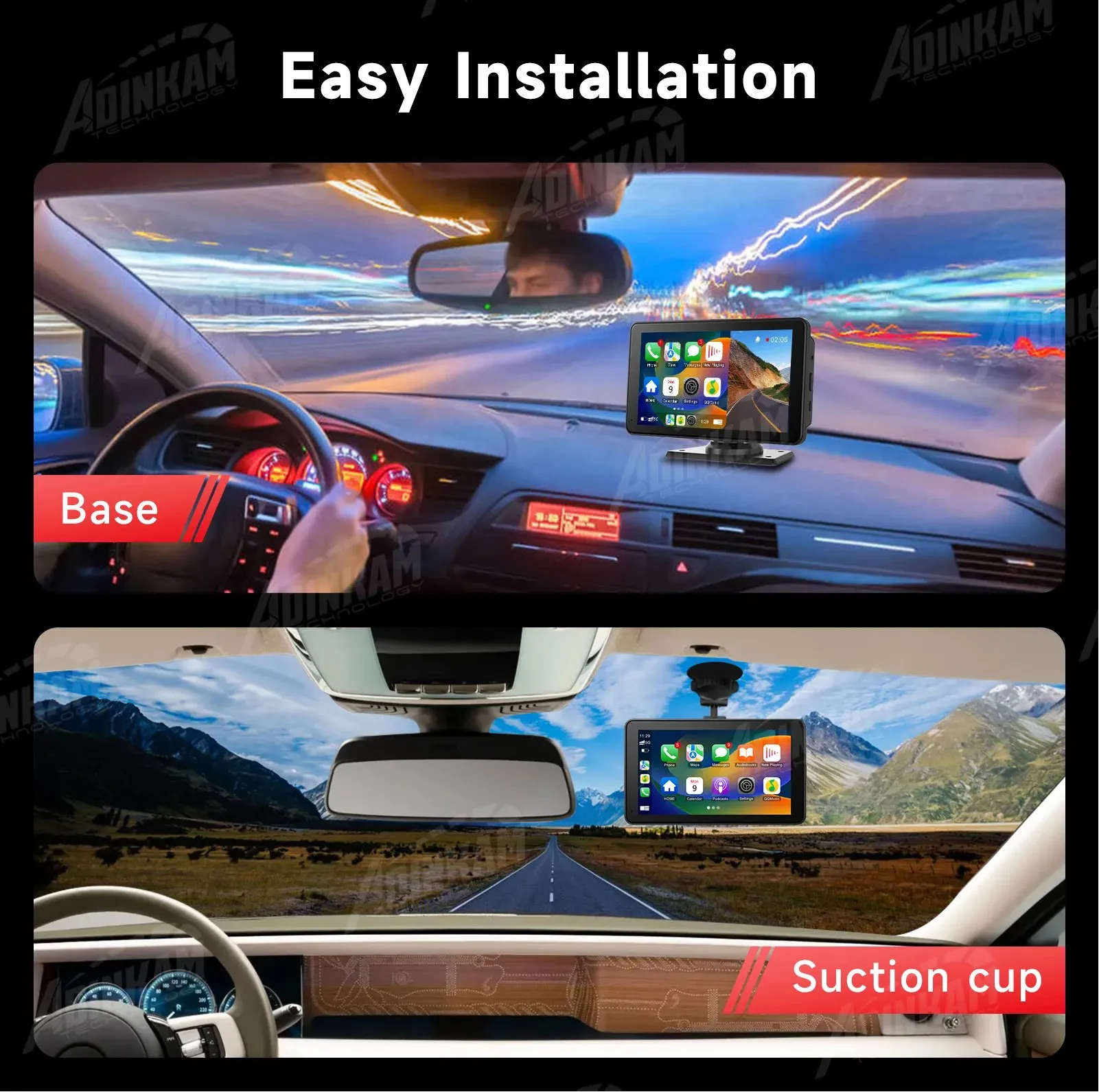 4K Dash Cam for Car Pantalla Carplay Coche Android Auto Wireless Camera  Wifi ADAS Voiture Dashcam GPS 24h Parking Monitor Kamera - AliExpress