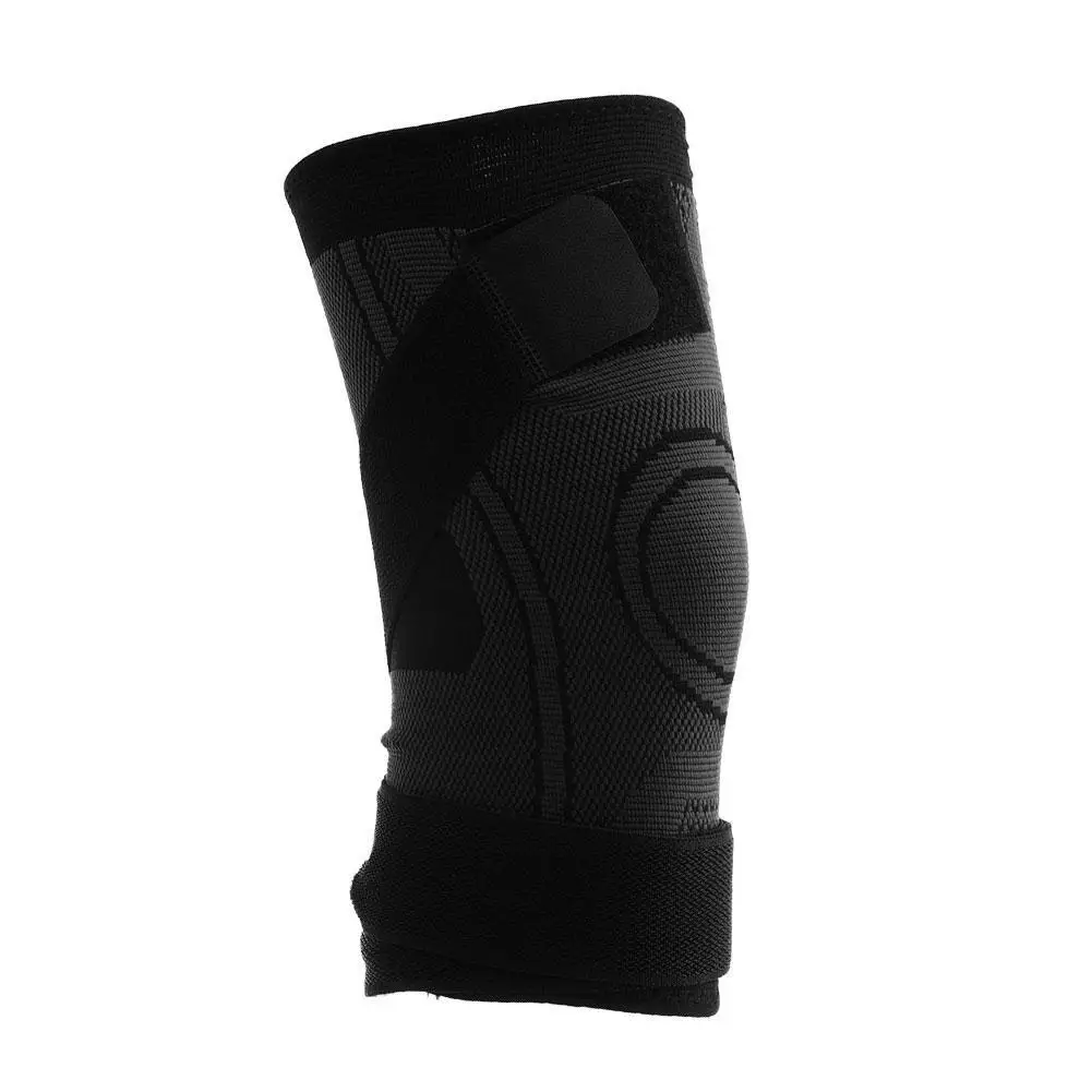 Sports Kneepad 1pc Men Pressurized Elastic Knee Pads Gear Fitness Volleyball Basketball Support Brace Protector M5d5