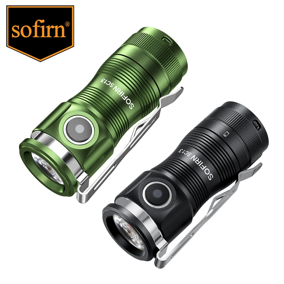 Sofirn Mini SC13 1300 Lumen Tactical Flashlight
