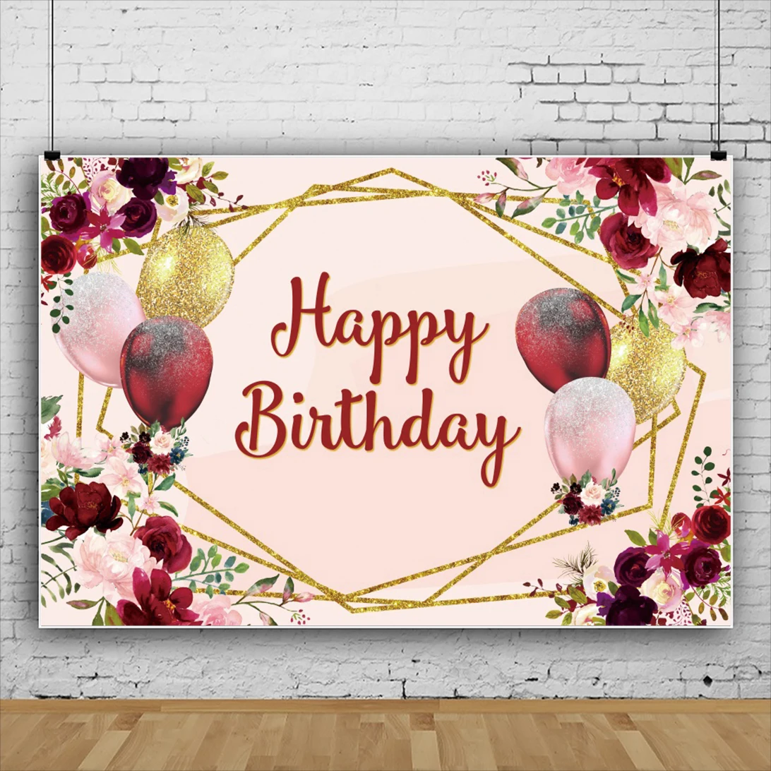 

ZHISUXI Vinyl Custom Decorative Background For Children's Birthday Party Newborn Photography Backdrops Studio Props ZLSZ-23