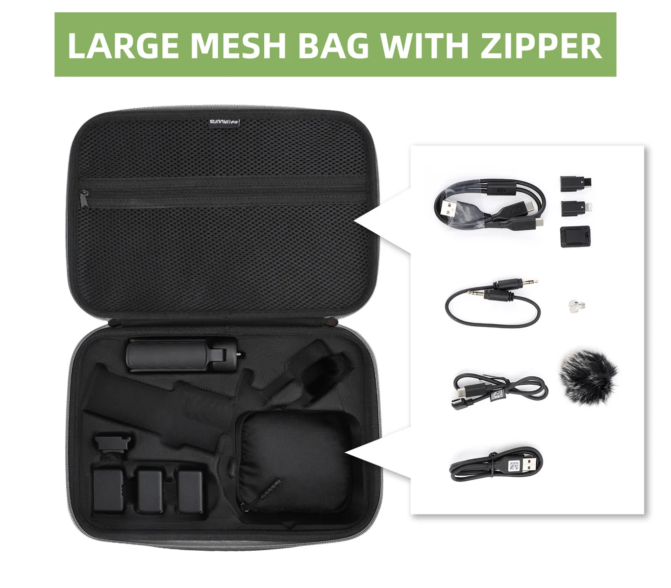 Storage Bag For DJI RS 3 Mini Multi-Functional Shoulder Bag Handbag Carrying Case Crossbody Accessories
