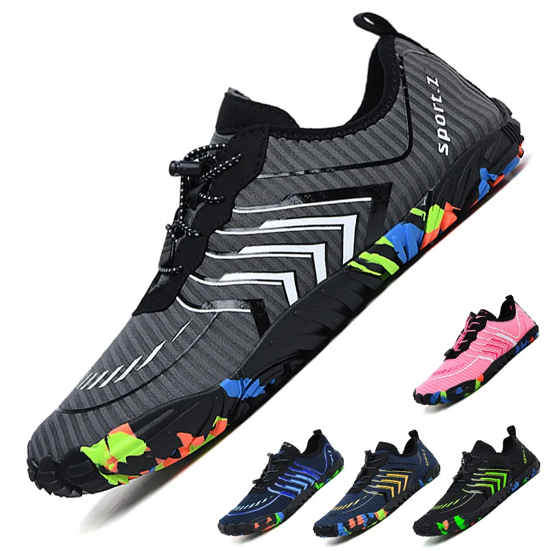 

35-48 Couples Gym Footwaer Unisex Large Size Vacation Beach Game Aqua Shoes Men Squat Fitness Shoes Women Indoor Yoga Shoes