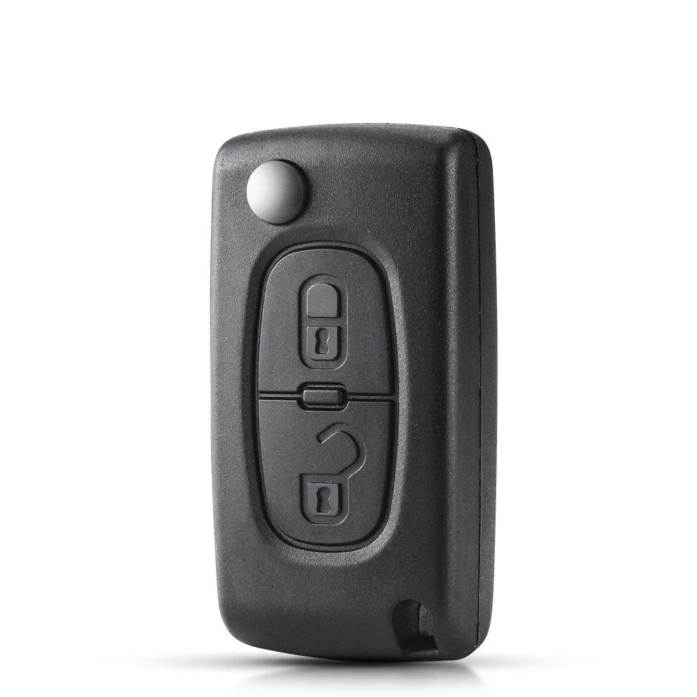 2/3 Buttons Flip Car Remote Key 433MHz For CITROEN C1 C2 C3 C4 C5 Berlingo Picasso For Peugeot 207 307 407 ID46 CE0536 car remote key car key