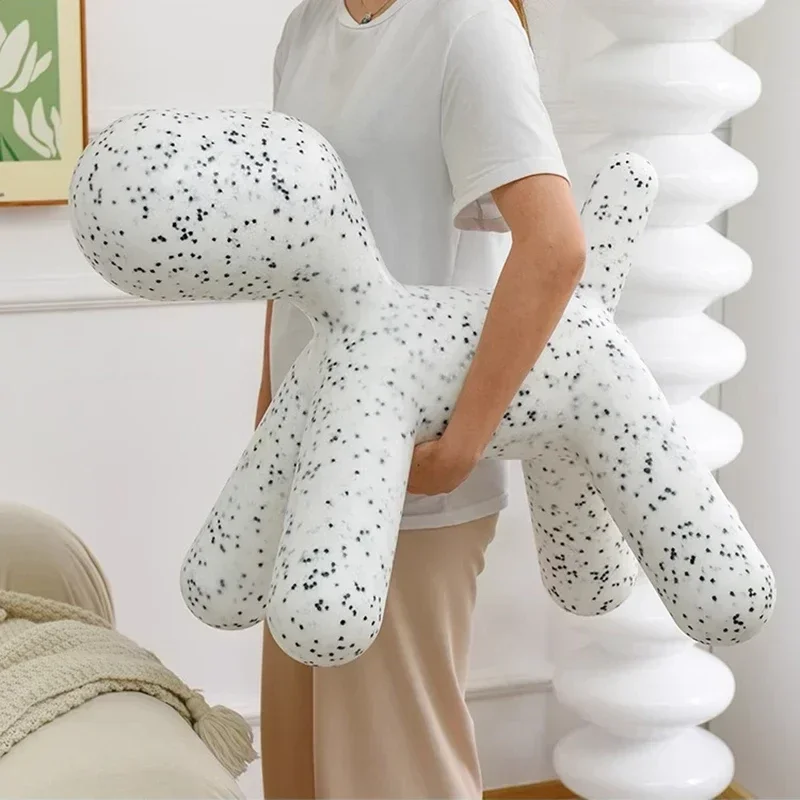 Multifunctional Ottoman Footrest Nordic Creative Shoe Changing Stool Balloon Dog Children's Chair for Home & Kindergarten