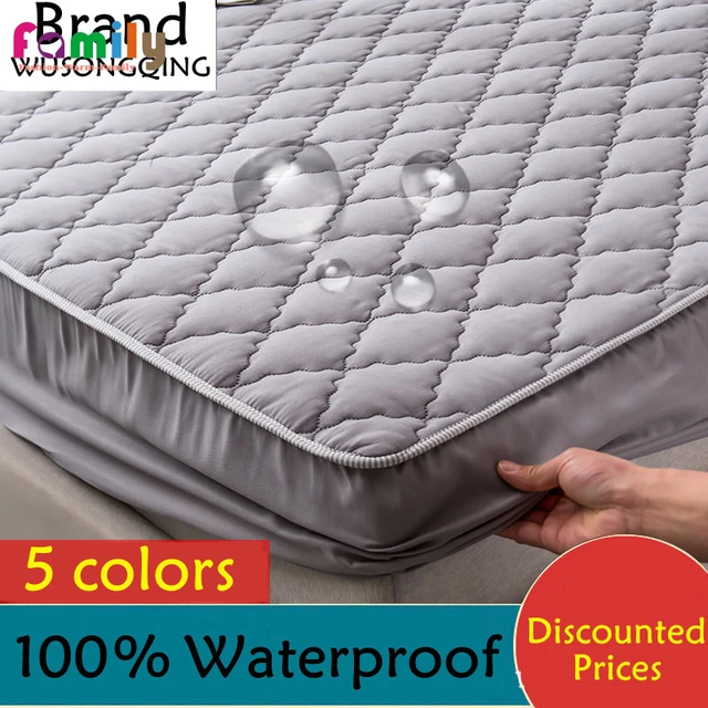 cubre colchon impermeable 150x190 – Compra cubre colchon impermeable 150x190  con envío gratis en AliExpress version