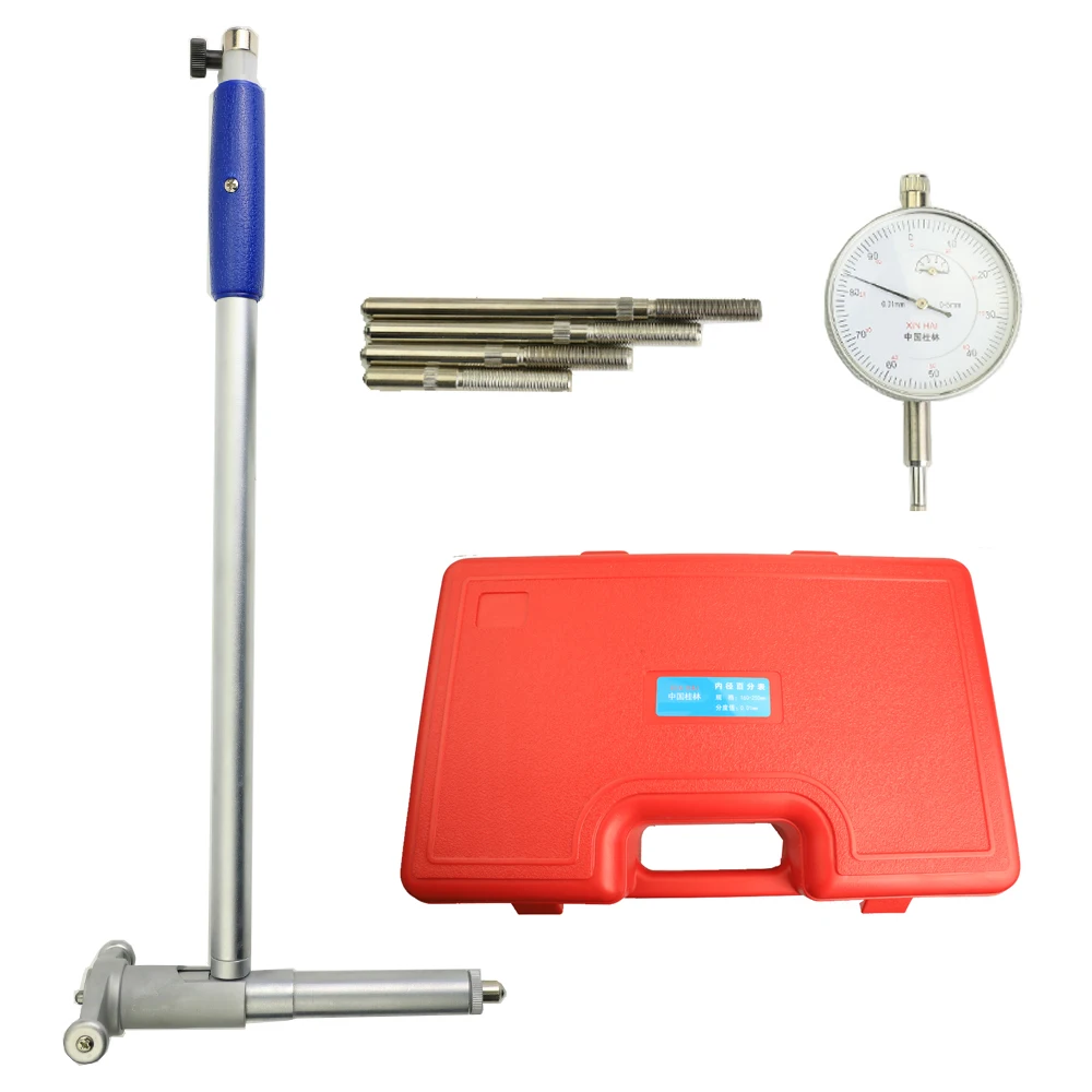 Measuring Tool 160250mm Pointer Type Bore Dial Indicator Inner