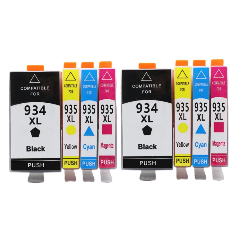replacement inkjet cartridges 934XL 935XL Compatible Ink Cartridge Replacement for HP 934 935 for HP934 Officejet pro 6230 6830 6835 6812 6815 6820 Printer replacement ink Ink Cartridges