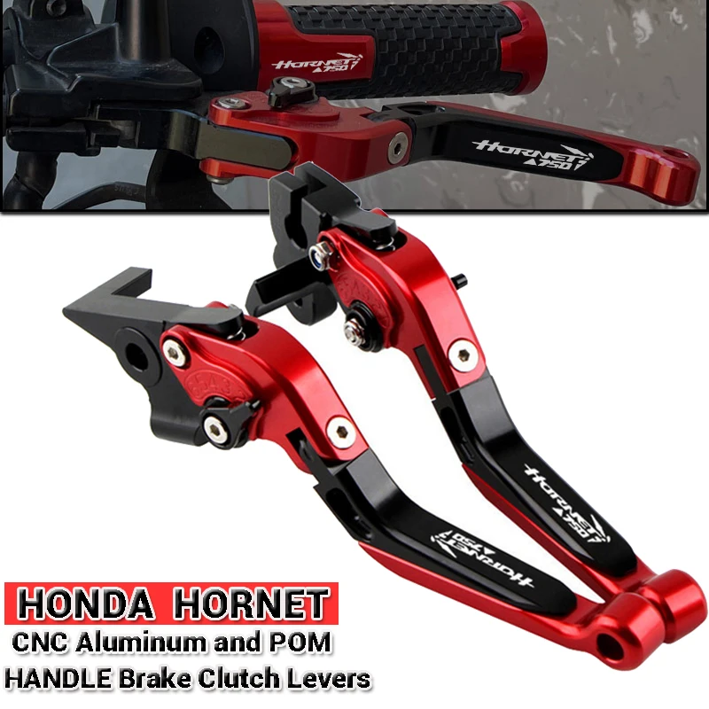 

Новые Мотоциклетные аксессуары, подходят для HONDA CB750 CB 750 HORNET 2023, рычаги тормозной муфты, Складные Выдвижные рычаги