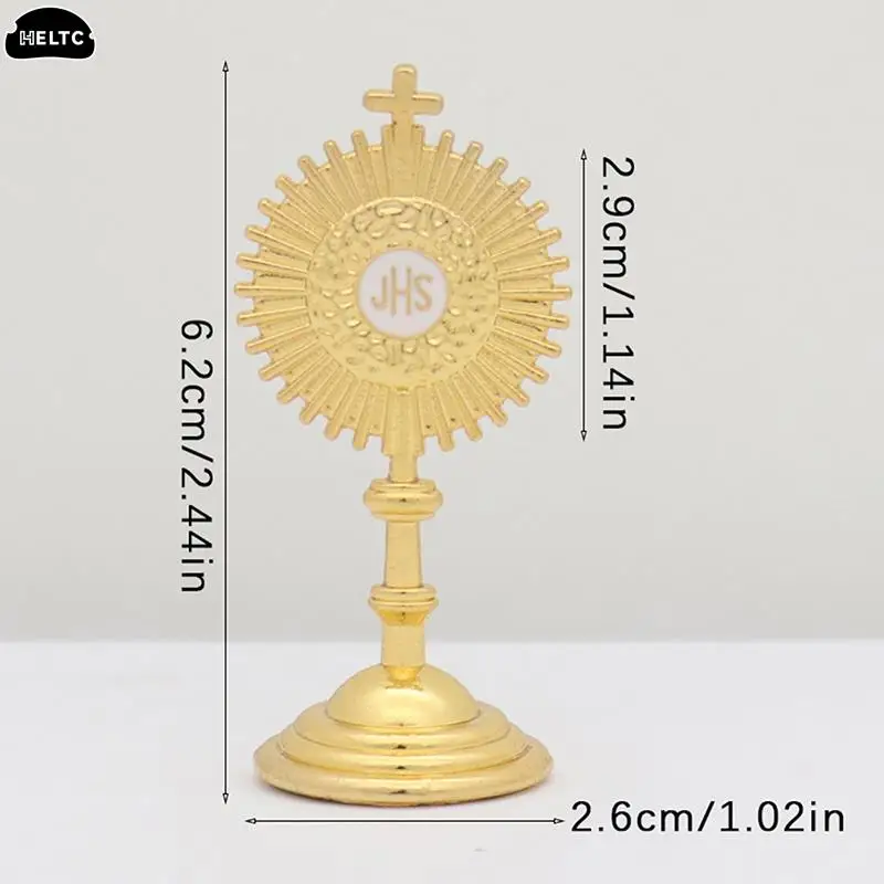 Catholic Christian Communion Statue 1PC Home Decor Items Jesus Hominum Salvator Figurine